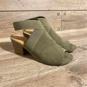 Sonoma Open Toe Block Heel